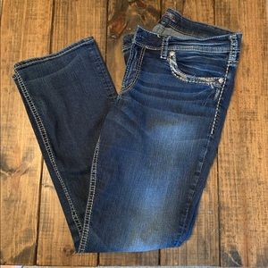 Silver jeans